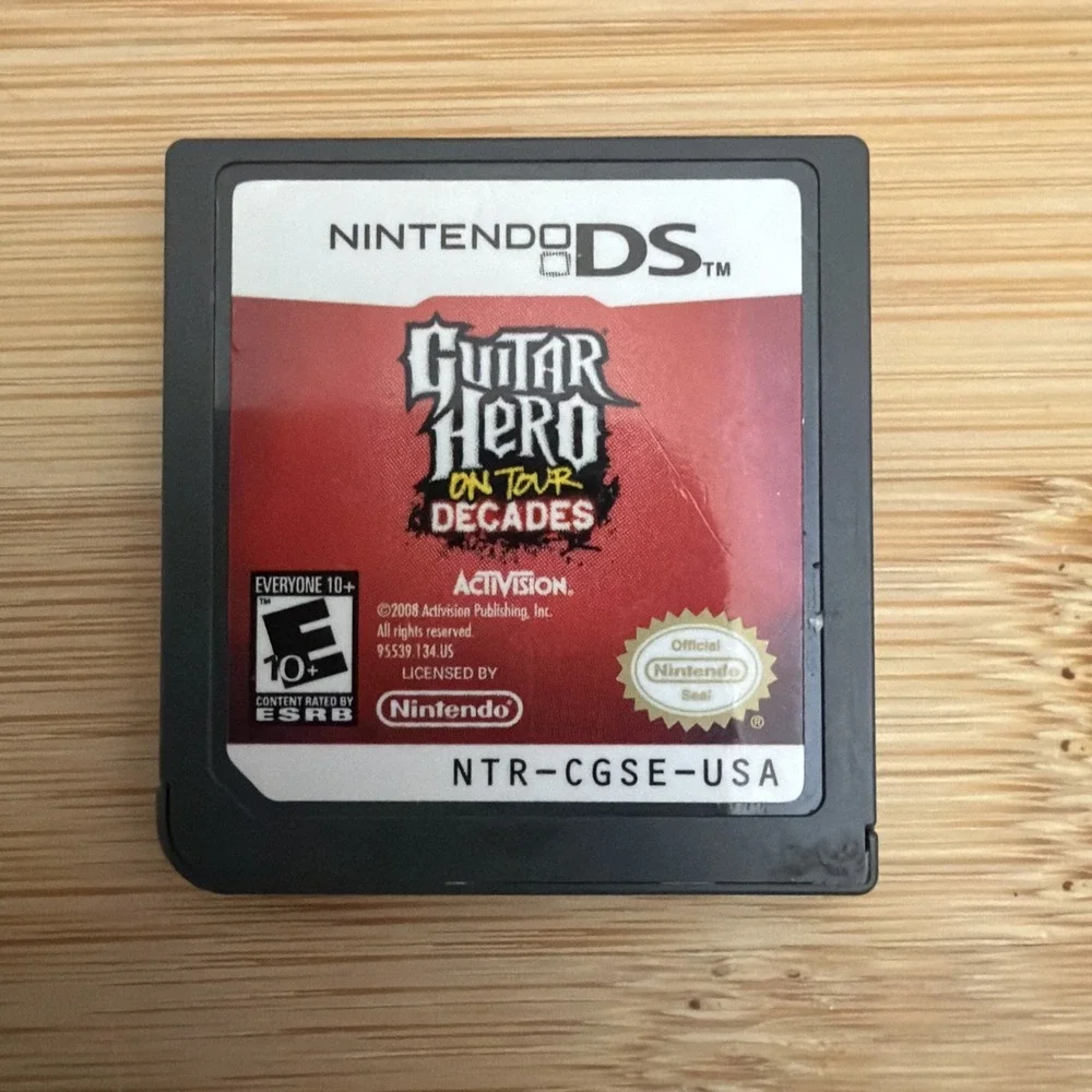 Guitar Hero On Tour Decades (Nintendo DS) Cart Only